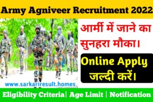 Army Agniveer Recruitment 2022