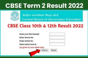 CBSE Term 2 Result 2022