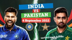 India Pakistan Match Today